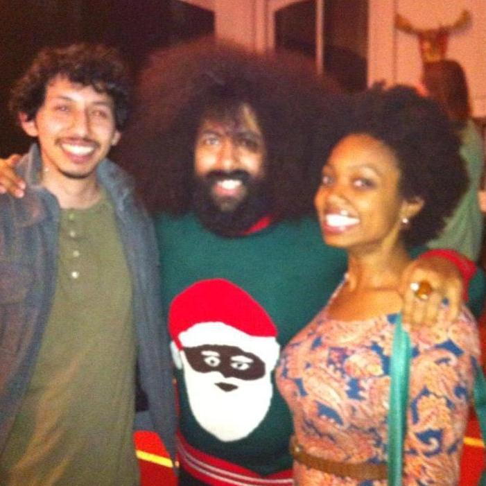 Meeting comedian Reggie Watts