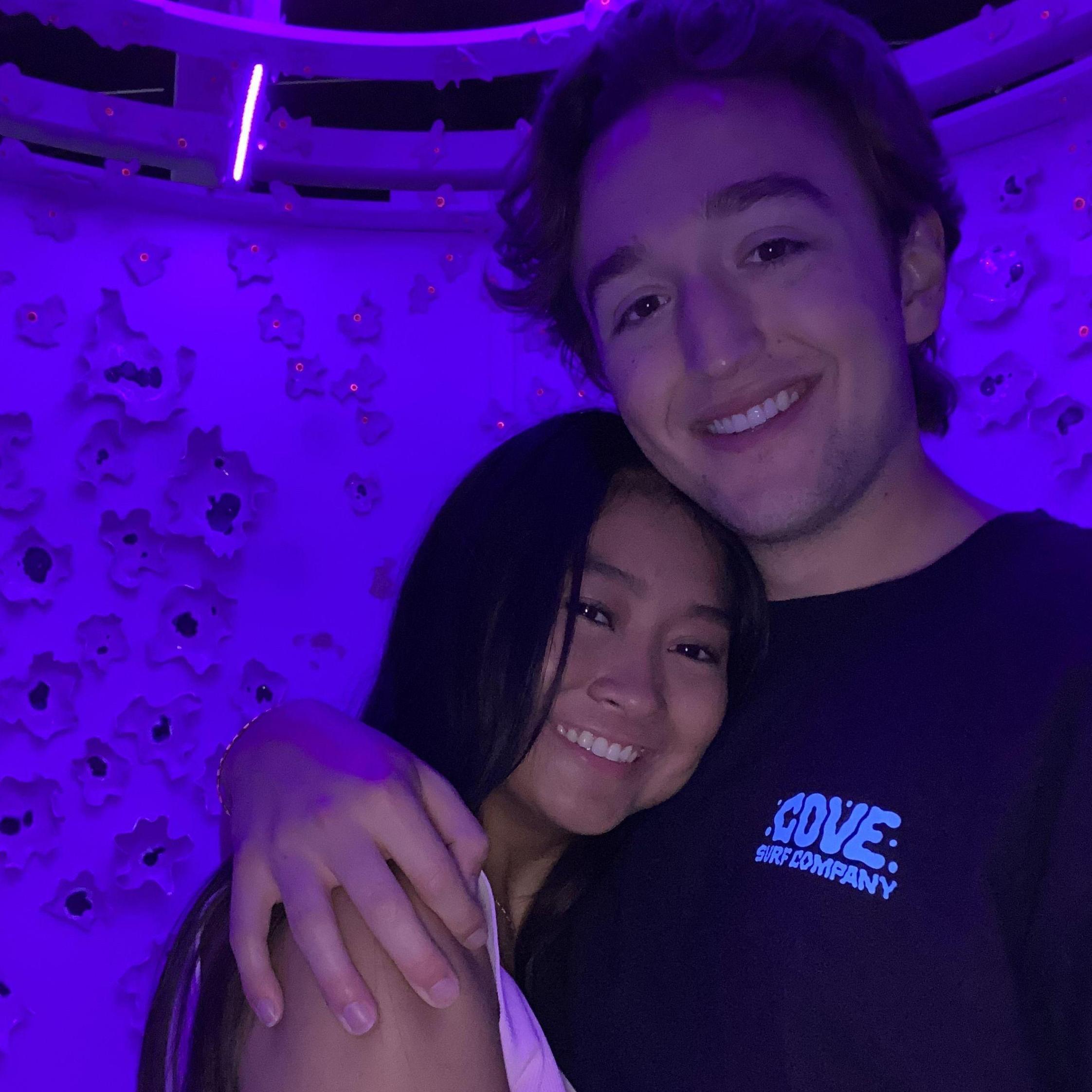 Houston, TX - Our first date in Houston was at Seismique, an immersive art exhibit