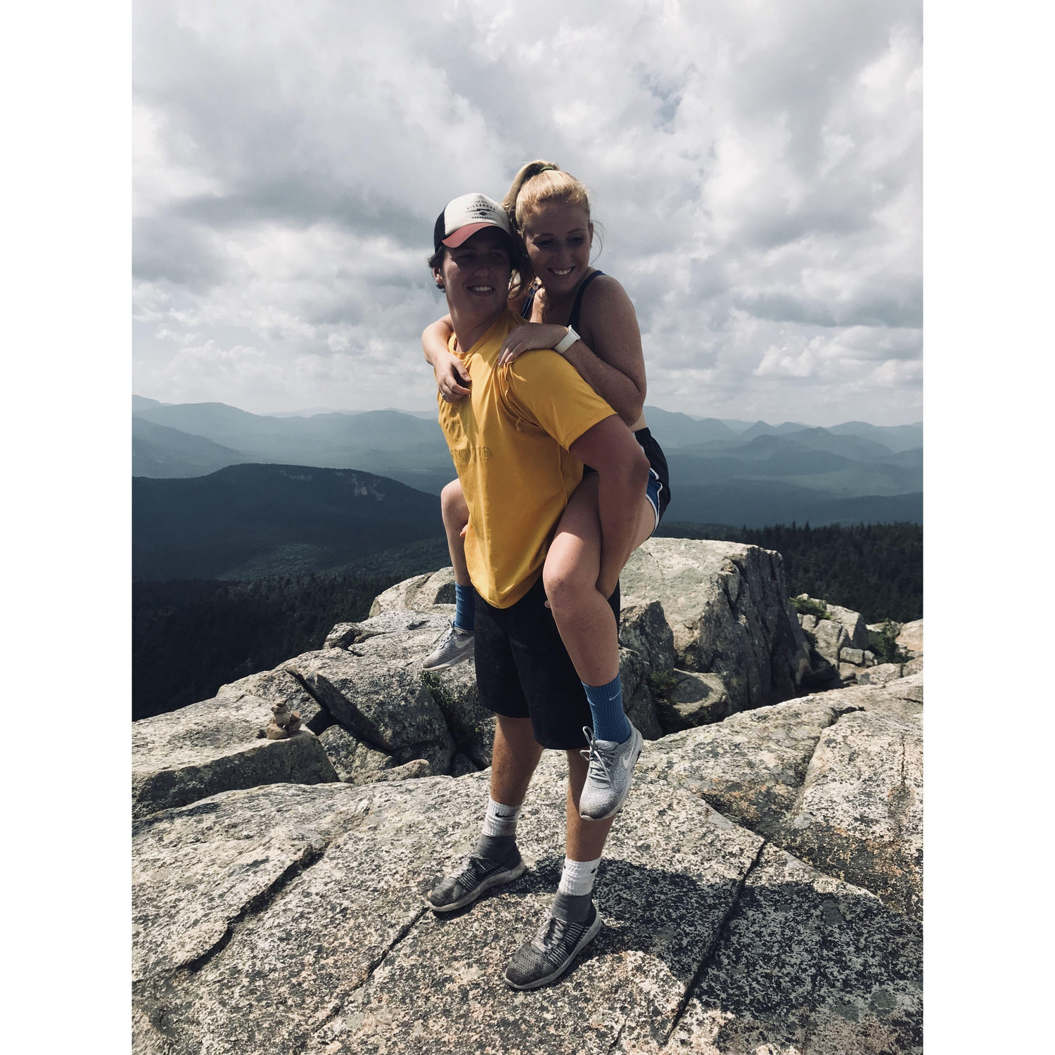 one of many hiking adventures