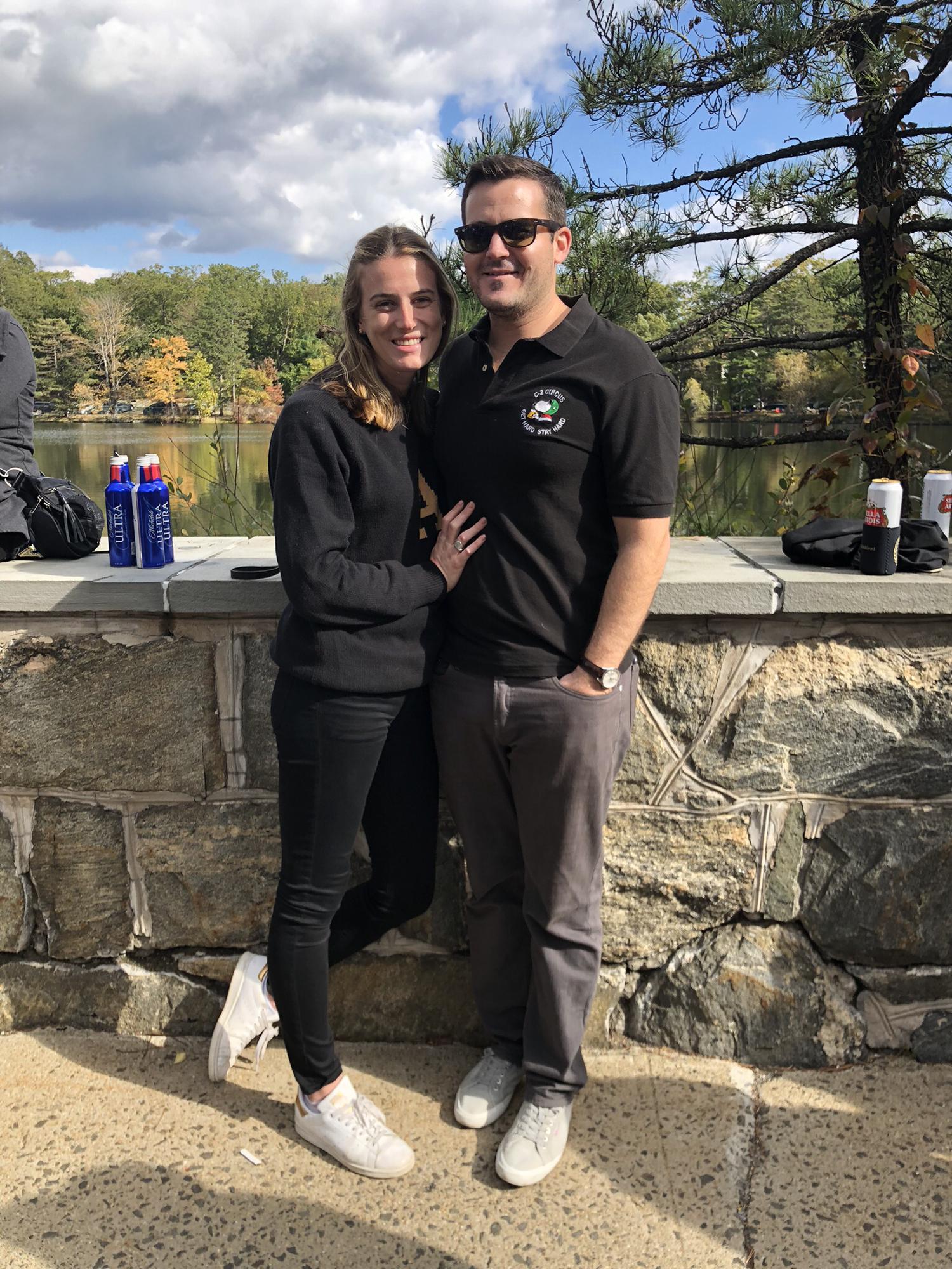 Parker's first introduction to West Point - and the Circus family - at Steve's 10 year reunion by Michie Stadium.