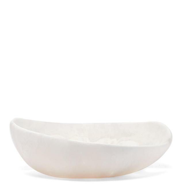 Dinosaur Designs Flow large marbled-resin bowl