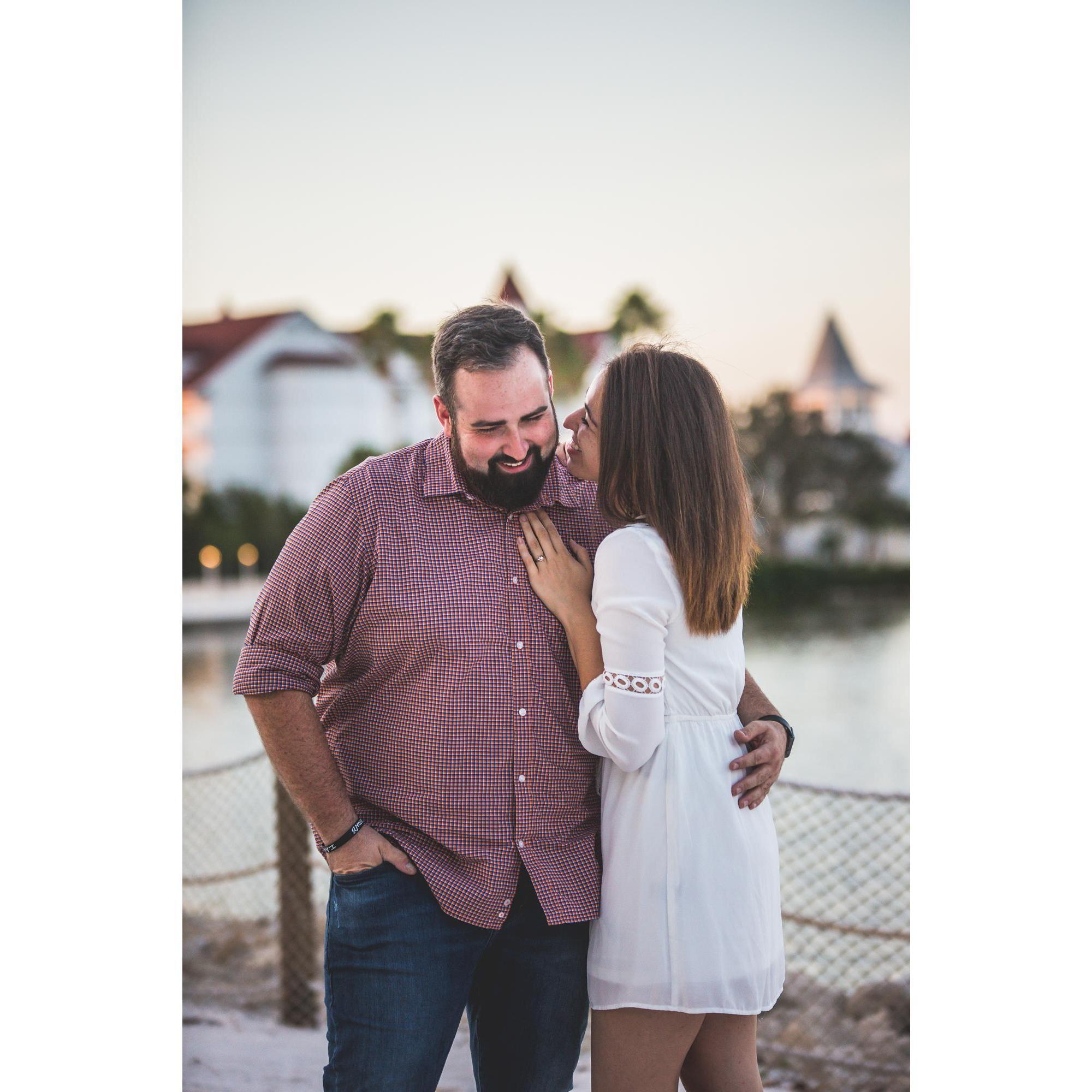 Me: "Is it weird for you that you're kissing me in front of one of your students?"

Him: "It's not like we're making out or anything..."

*cue laughter*