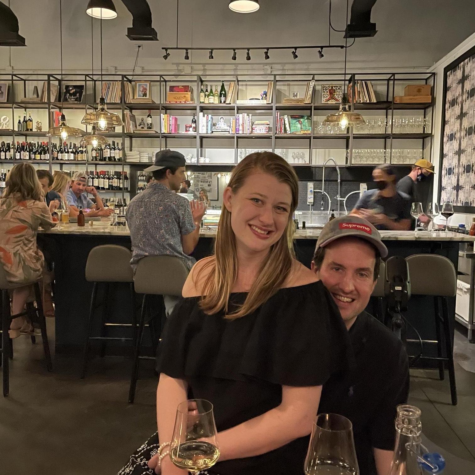 At Graft where we had our first date