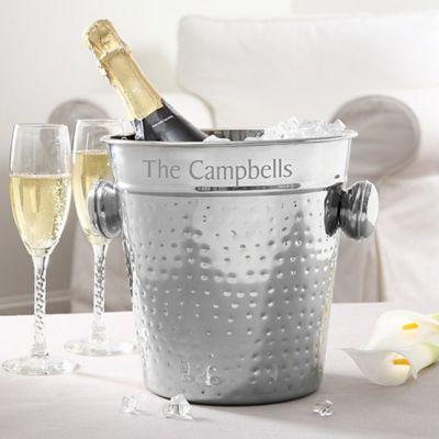 Hampton Collection Engraved Chiller/Ice Bucket