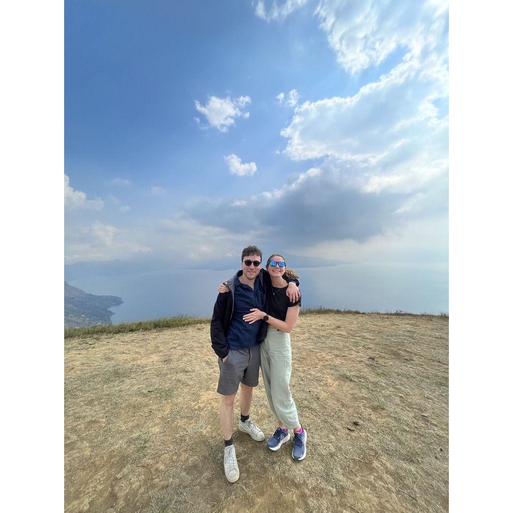 In Atitlan, Guatemala - right before Sybil forced Jake to go paragliding