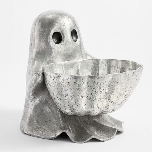 Ghost Candy Bowl - Silver