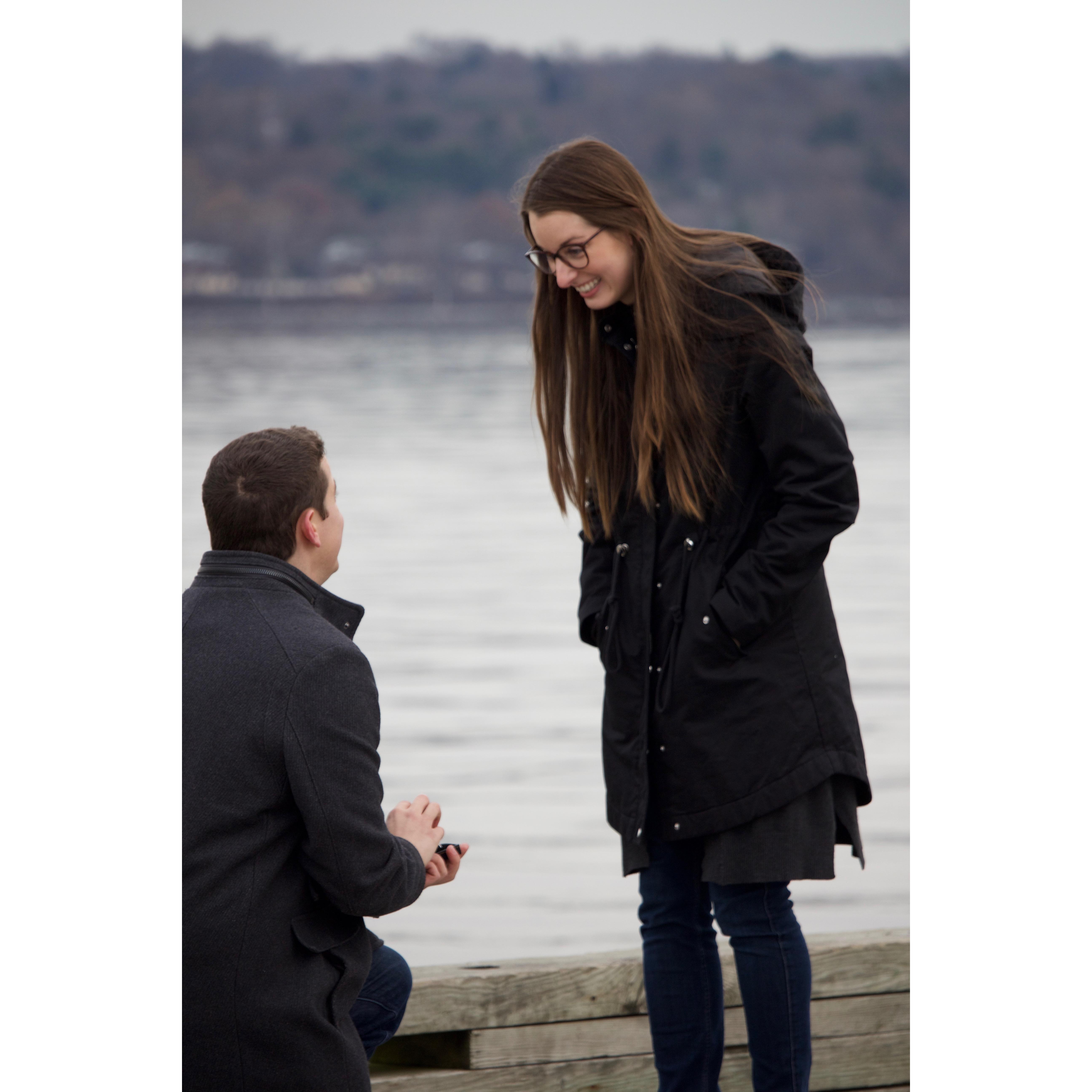 The Proposal @ Piermont Pier