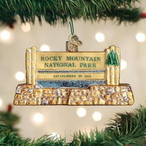 Old World Christmas Ornaments: Rocky Mountain National Park Ornament