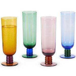 Saturn Glassware - Set of 4 - Champagne Set of 4