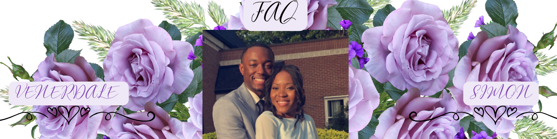 The Wedding Website of Venerlande Aristide and Simon Armand