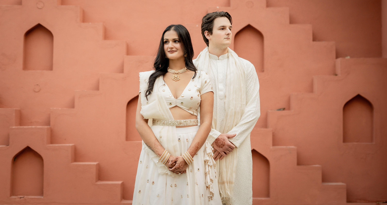 The Wedding Website of Vasundhara Tyagi and Brandon Brusca