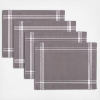Lyon Stripe Placemats, Set of 4