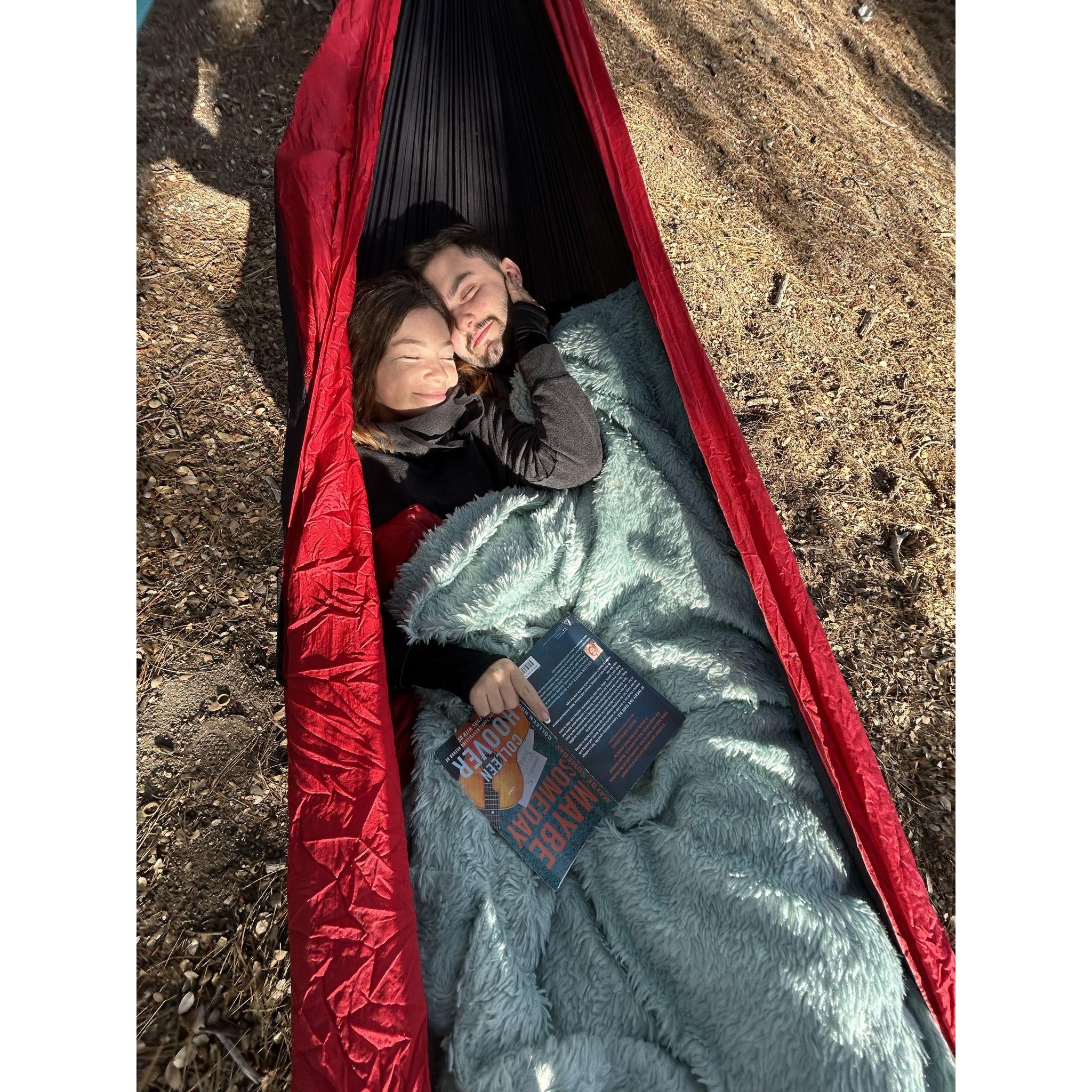 Our ideal camping nap spot