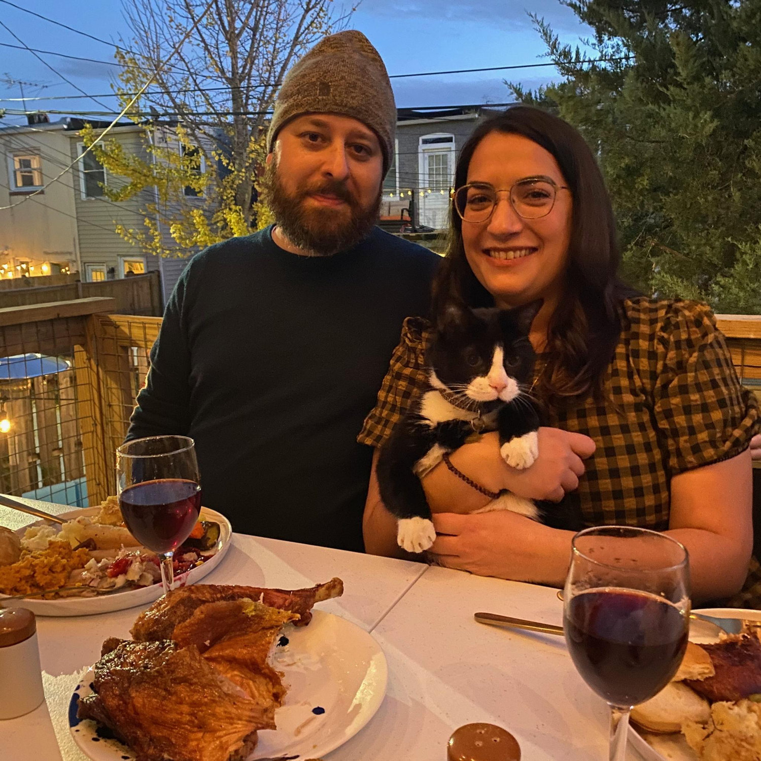 quarantine thanksgiving with clive