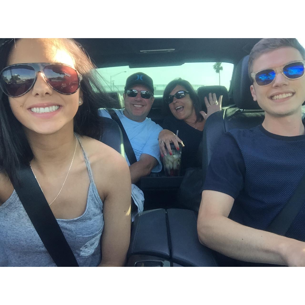 First Trip to Florida with Mom & Billy
