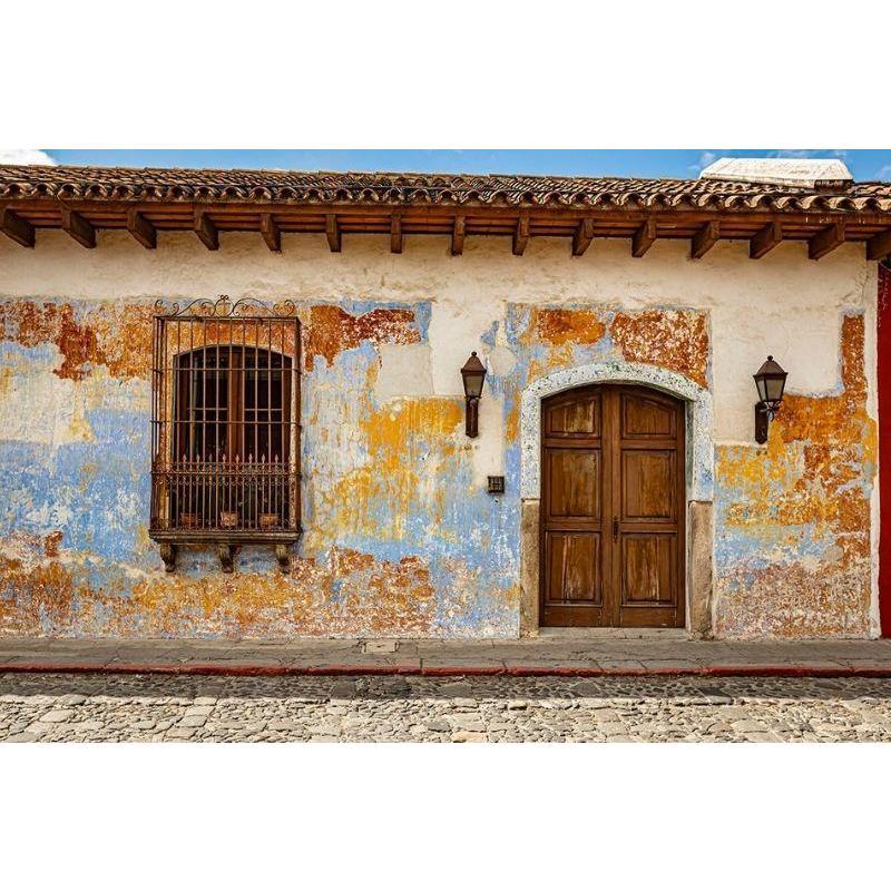 Casas coloridas de Antigua