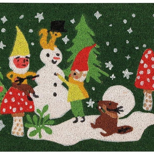 Now Designs Jubilee Gnome for The Holidays Doormat, 1 EA