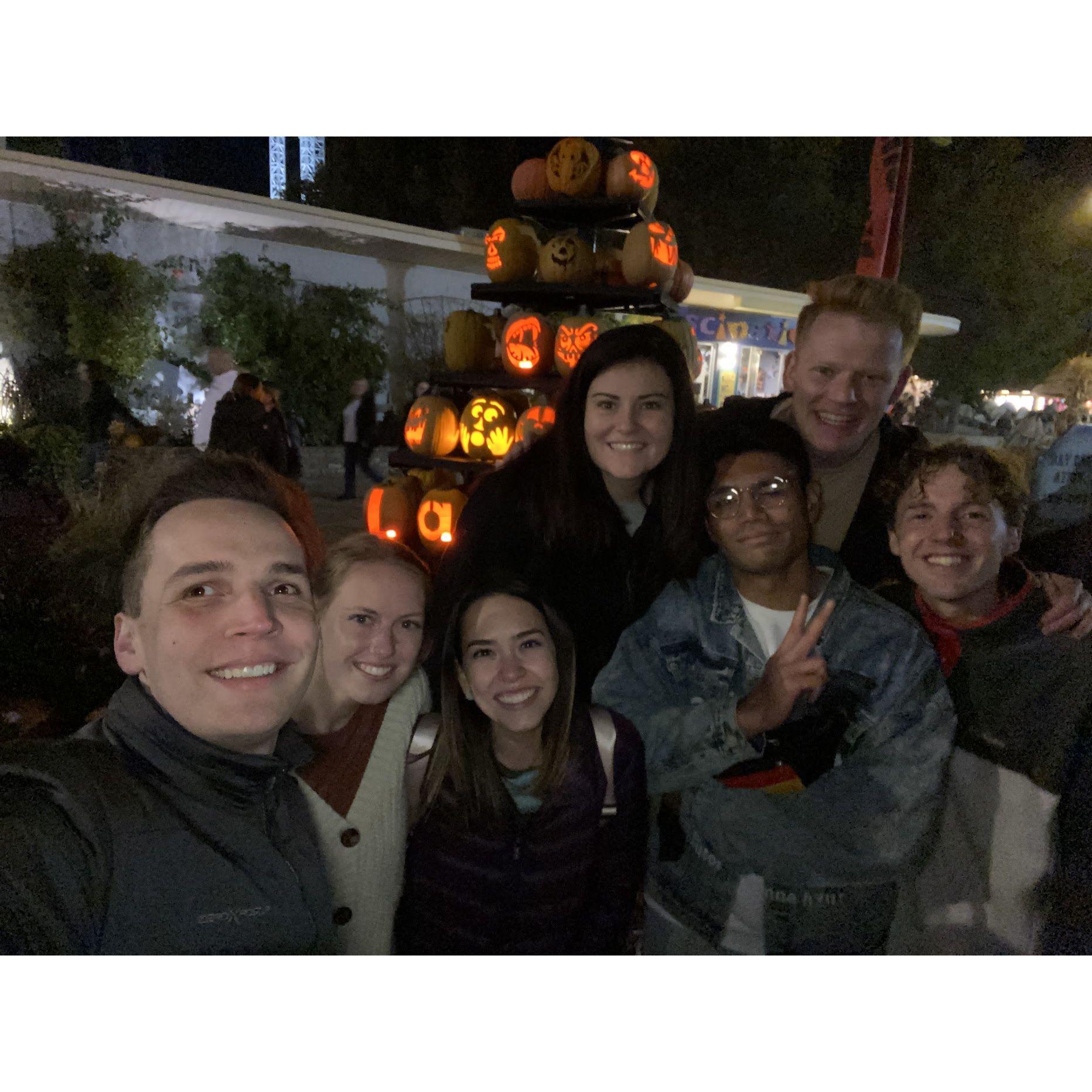 First photo together! Lagoon with friends. Fun fact: he used paying for his ticket as an excuse to talk to me - October 2021