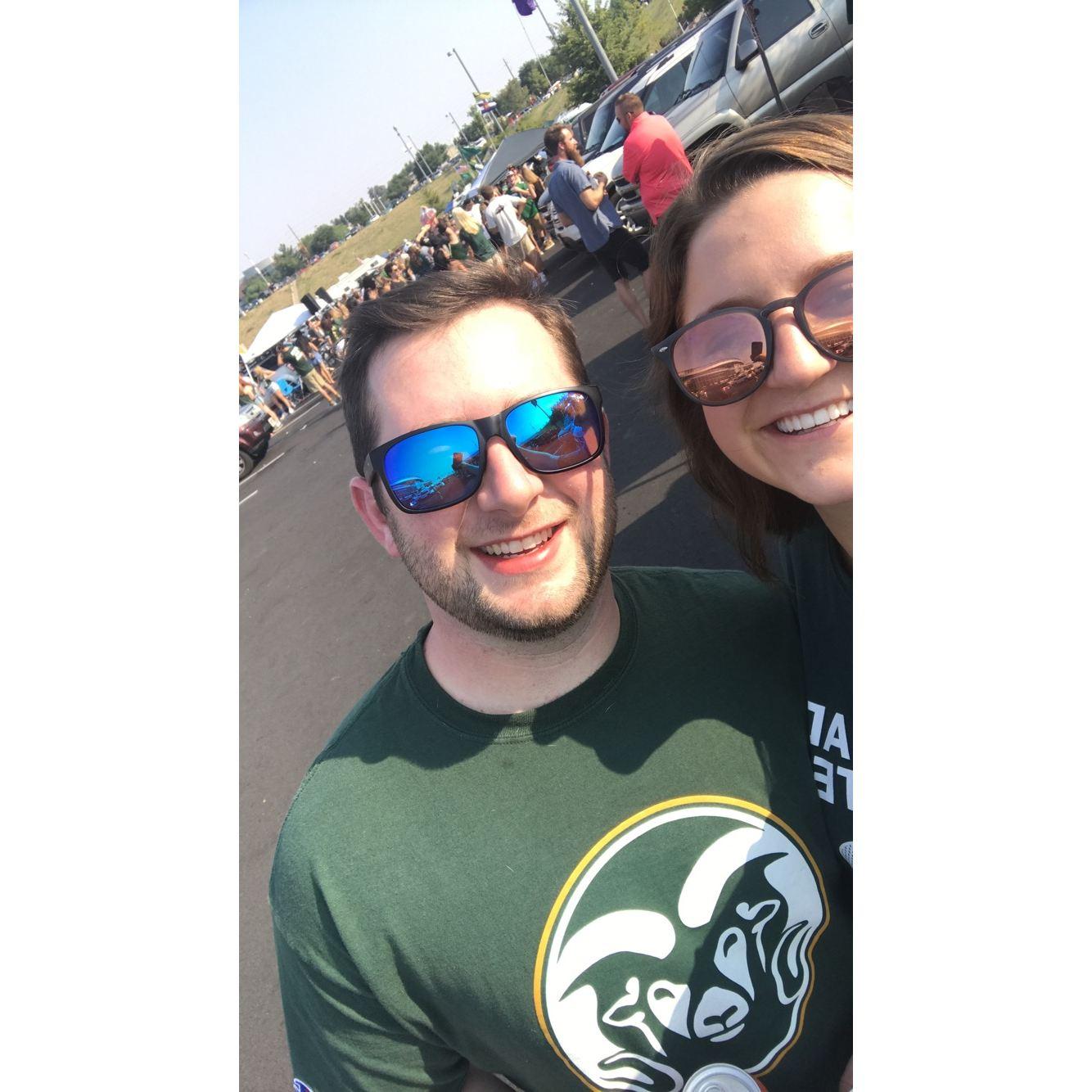 CSU vs. CU football game, 2017