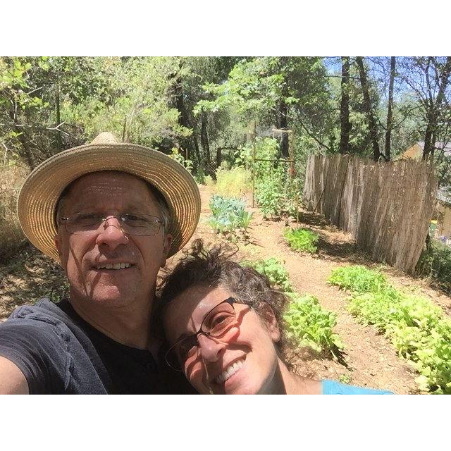 Our 60' x 18' garden. An incredible project to work on together.