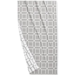 Hotel Collection - Resort Geo Print Cotton Beach Towel