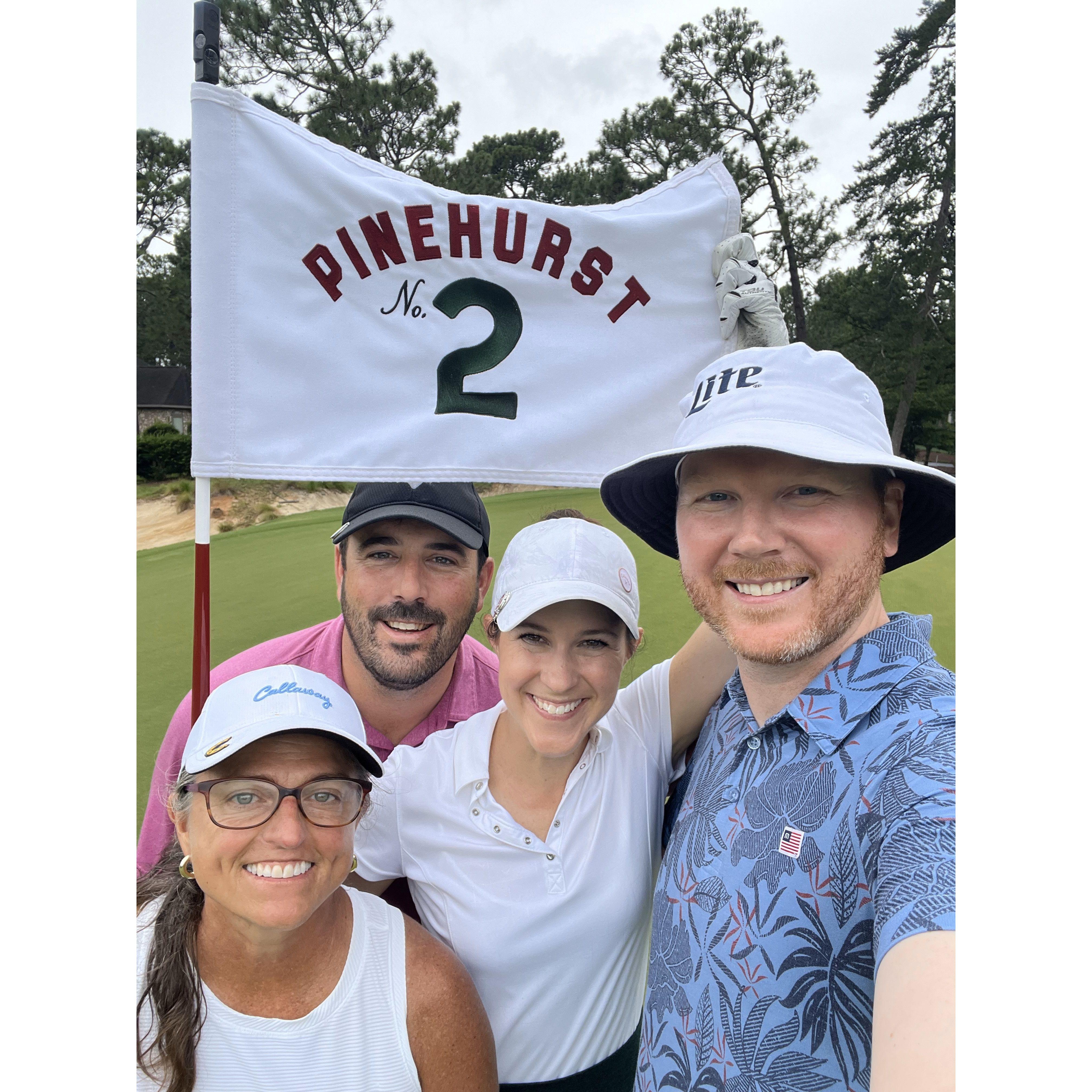 Pinehurst (annual golf trip)