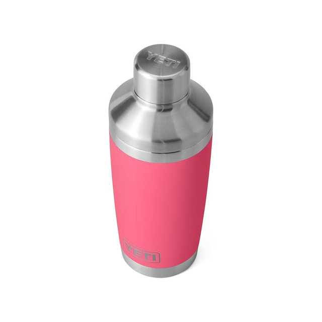 YETI Rambler 20 oz Cocktail Shaker, Stainless Steel, Vacuum Insulated, Tropical Pink