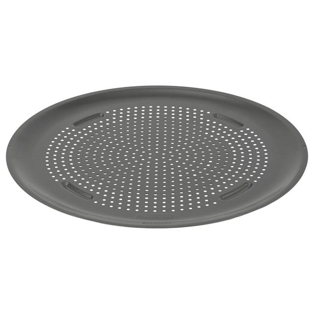 GoodCook AirPerfect 15.75" Round Nonstick Carbon Steel Pizza Pan with Cutting Guides