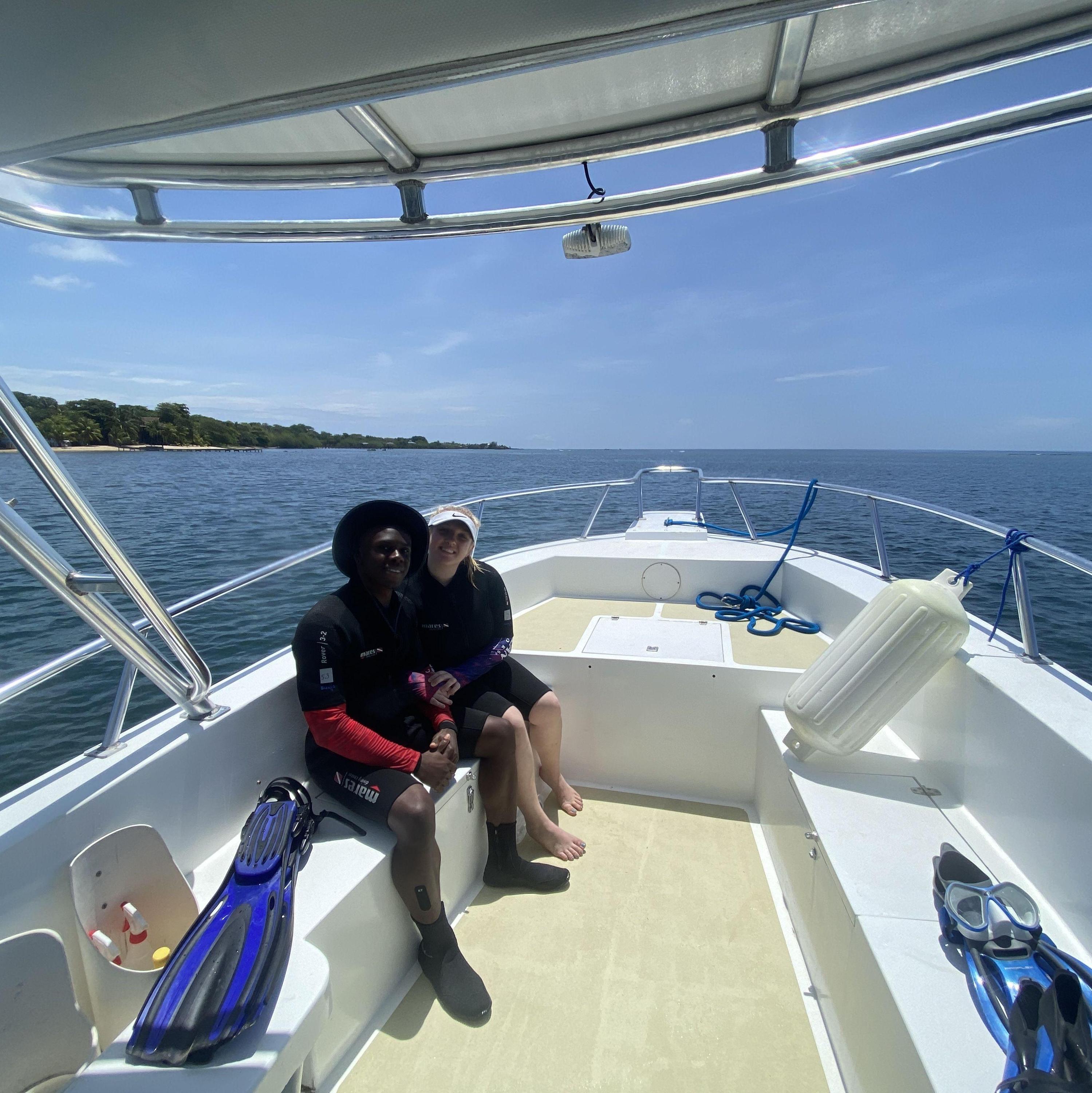 Scuba diving in Roatan, Honduras