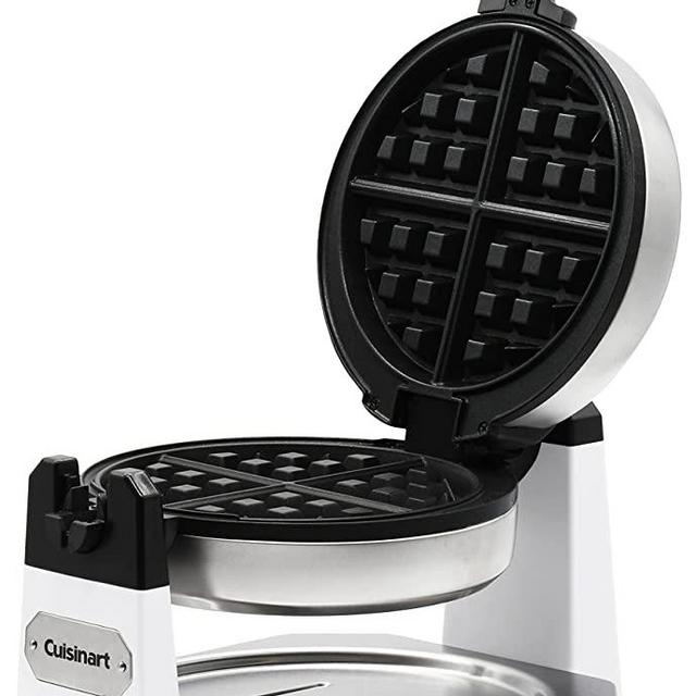 Cuisinart WAF-F10W Maker Waffle Iron, Single, White