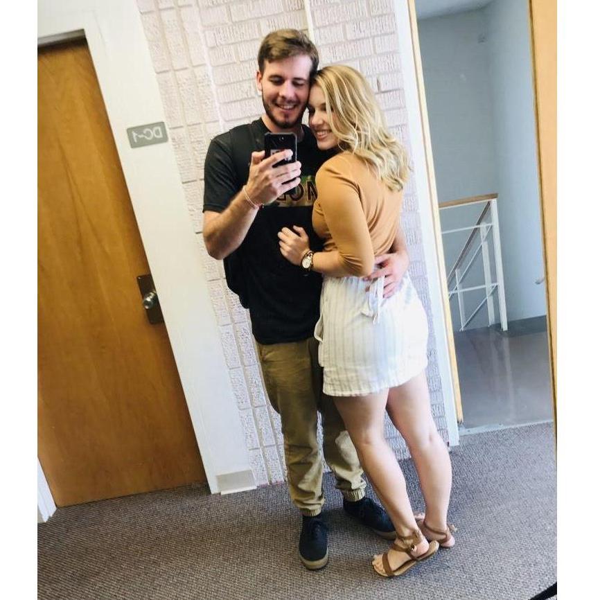 This was our very first picture we ever took together! Circa 2017