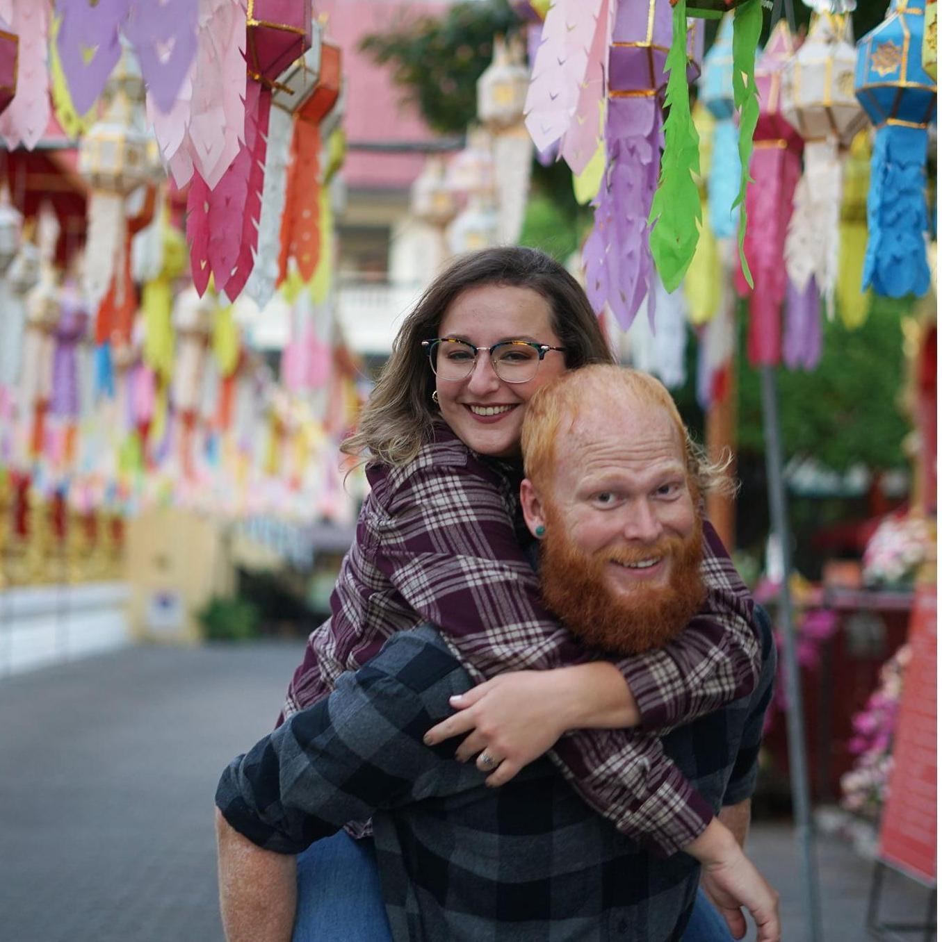 In total they spent 3 years together in Thailand, moving home just this past summer.