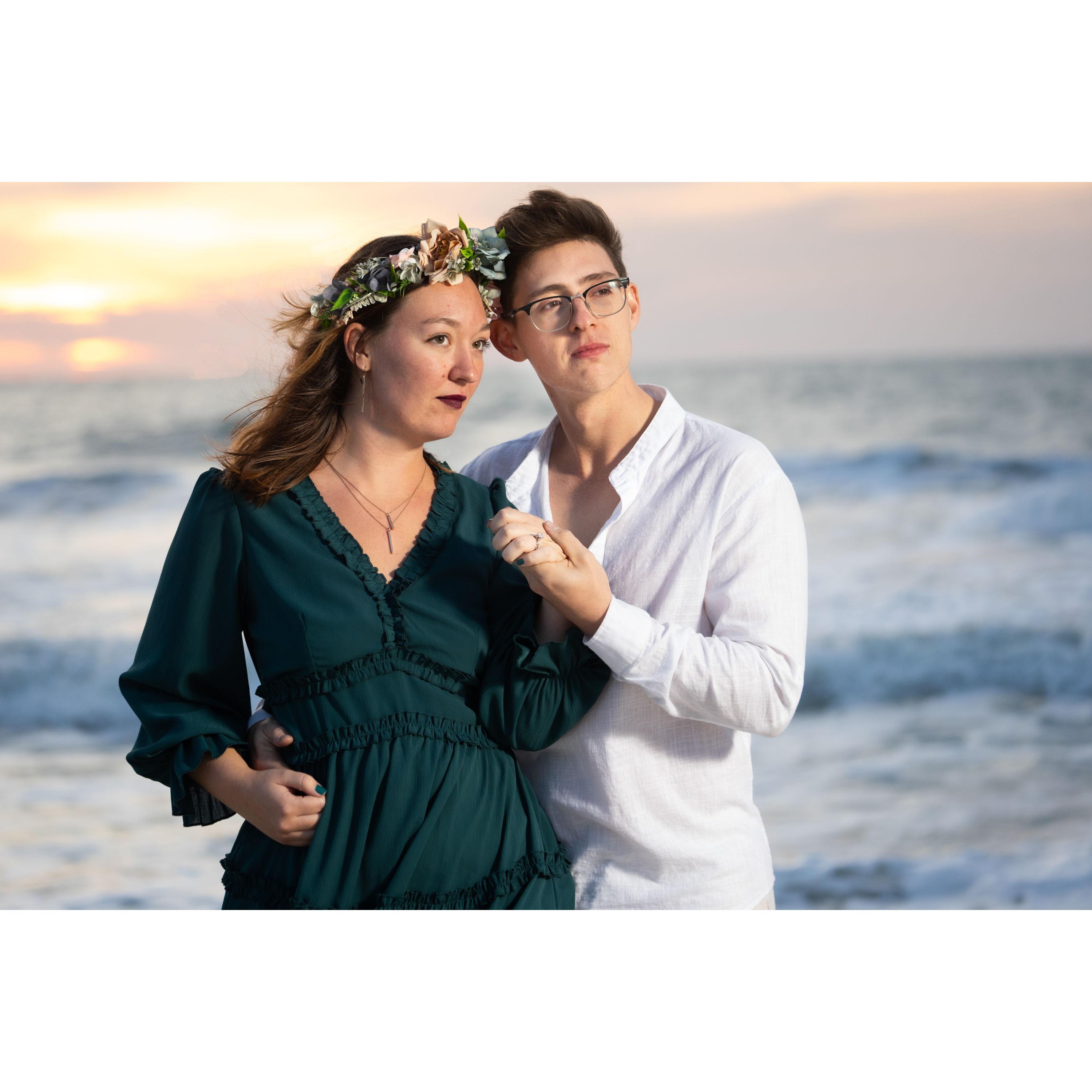 we jokingly call this our "telenovela" photo