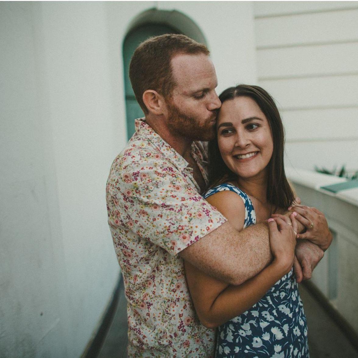 From our engagement session at Griffith Observatory, right in our backyard