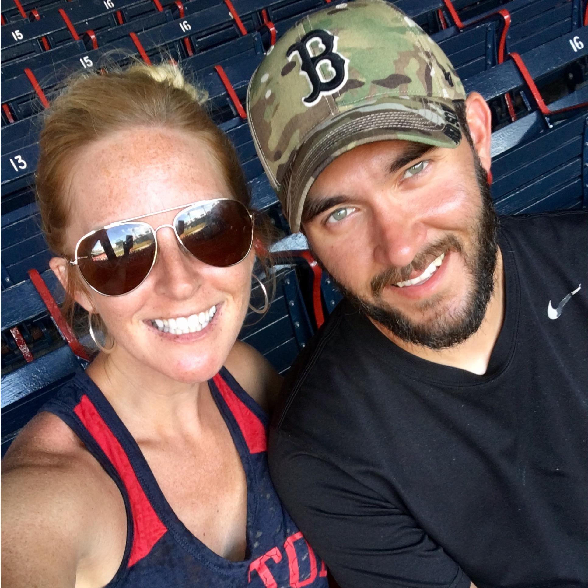 Katie introduced John to the most magical place in all of sports - Fenway Park. (2017)