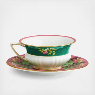 Wonderlust Teacup & Saucer