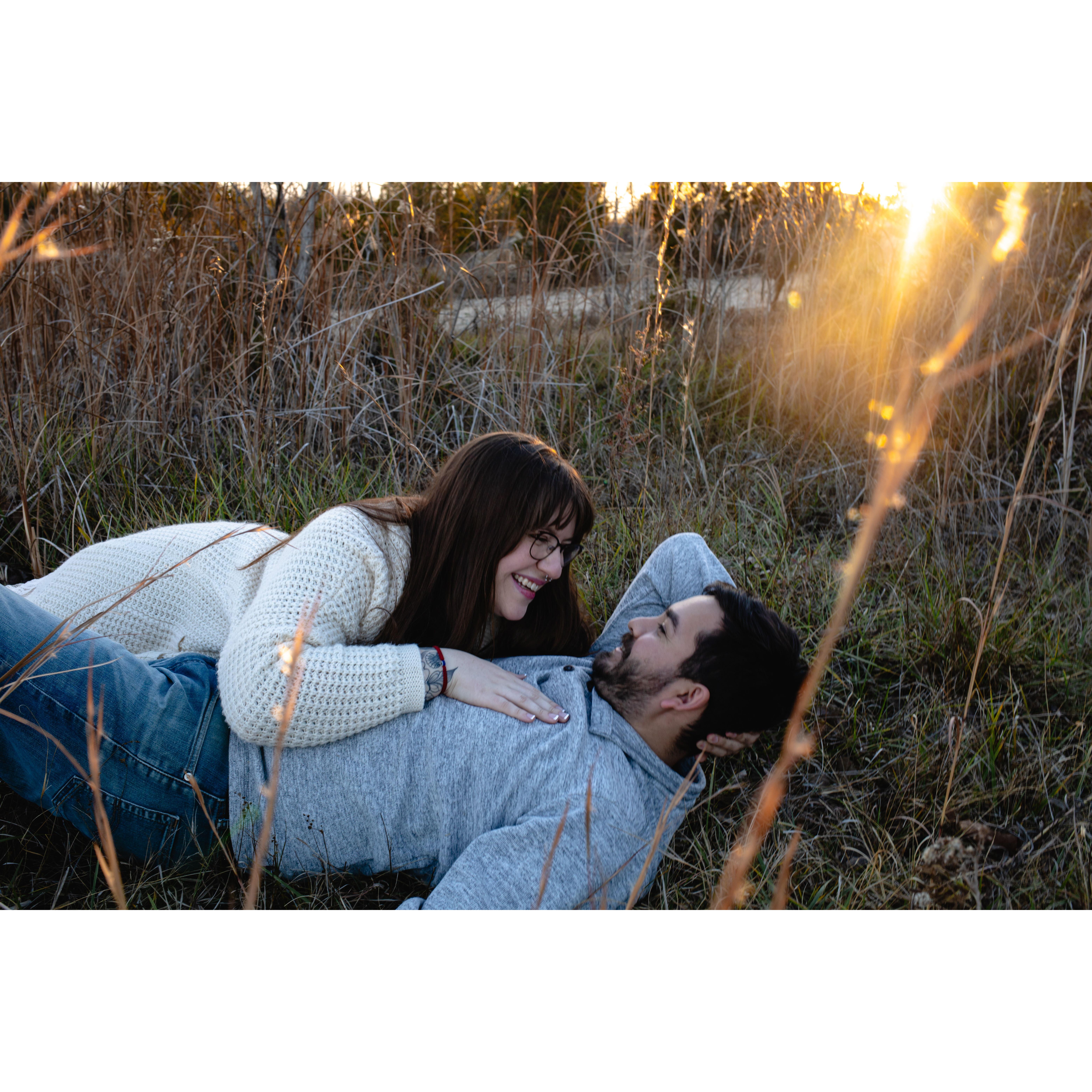 Engagement session.
