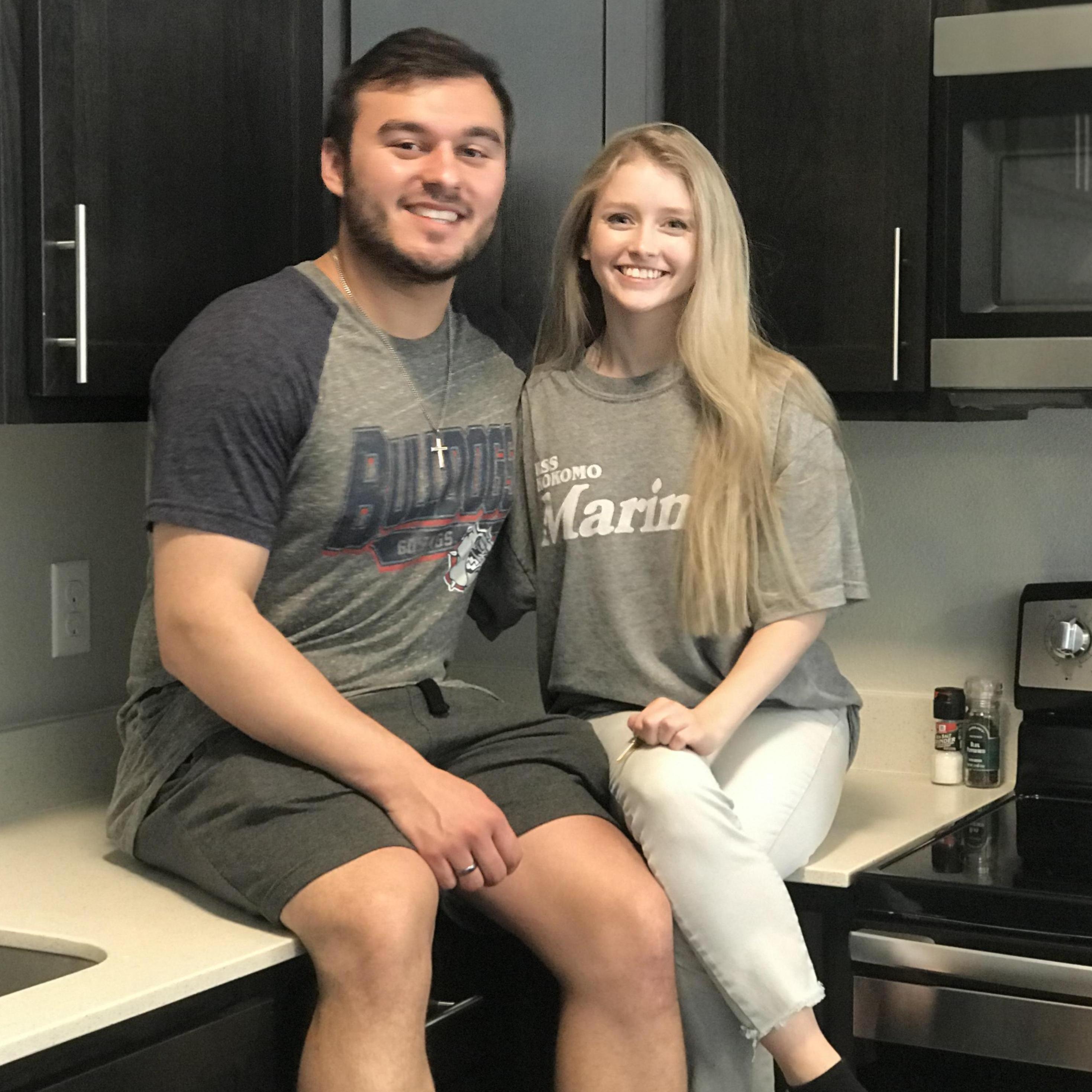 Our first place together