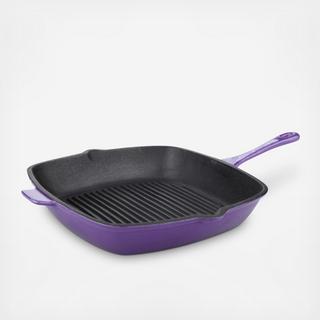 Neo 11 in. Cast Iron Square Grill Pan