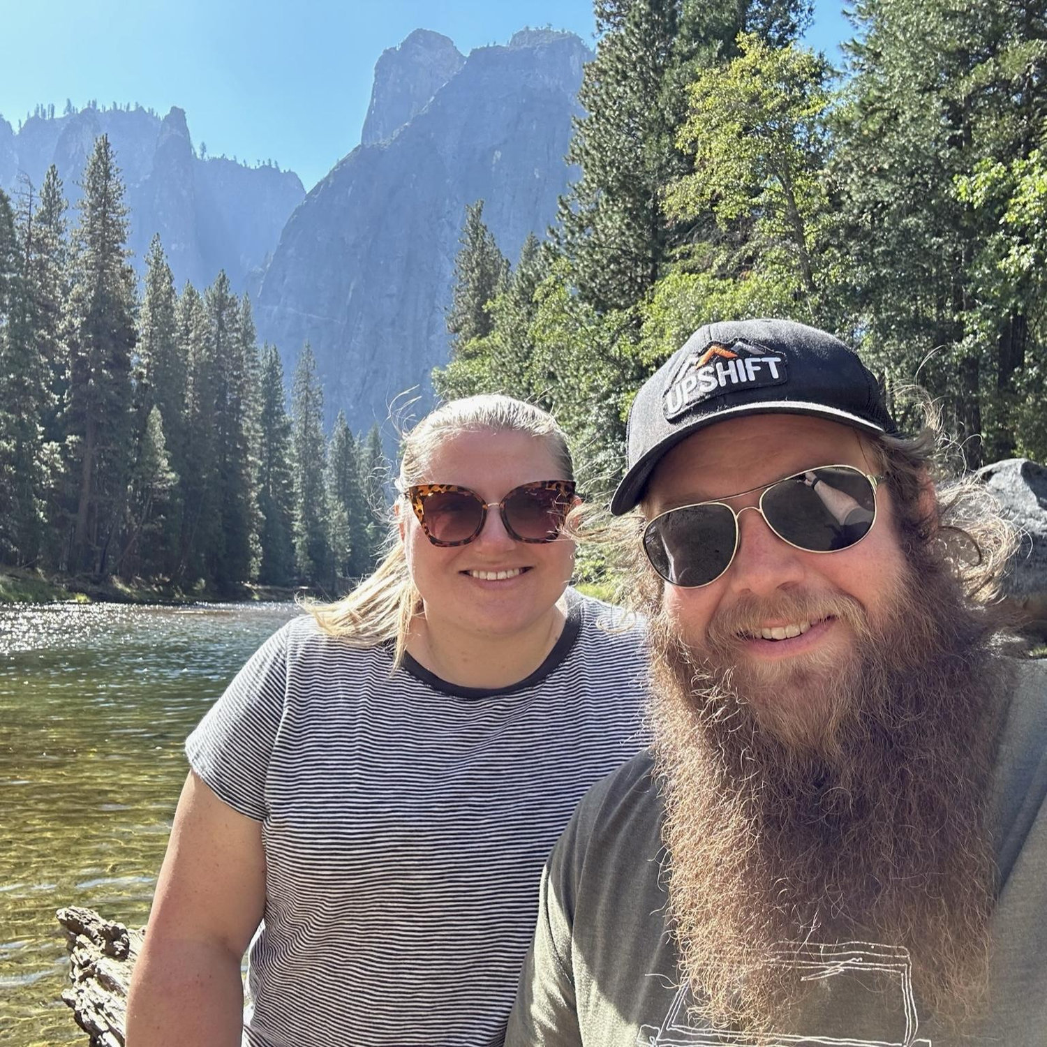 This photo was taken very close to where we will say "I do" in Yosemite!