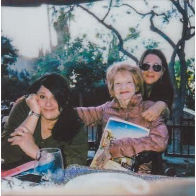 Evie, Ruth and sister Sandra