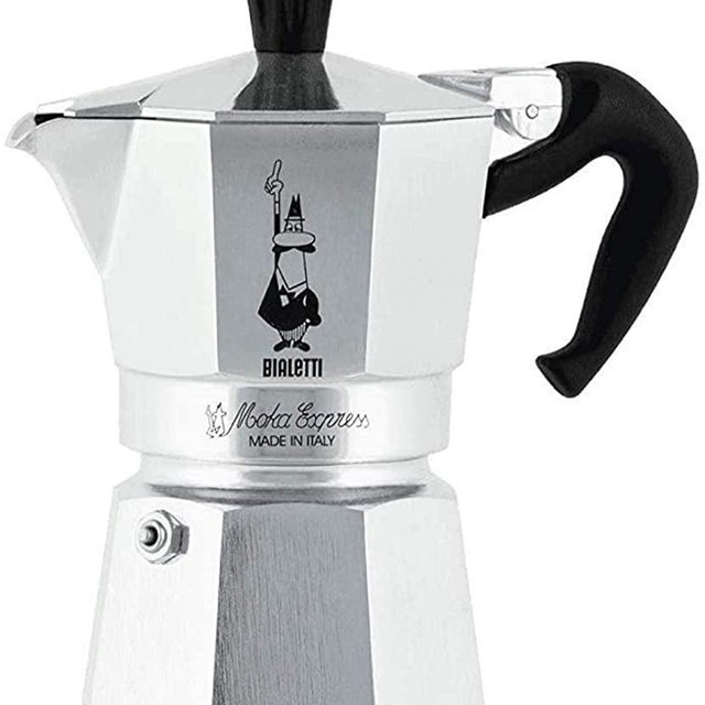 Bialetti Moka Express Export Espresso Maker, Silver