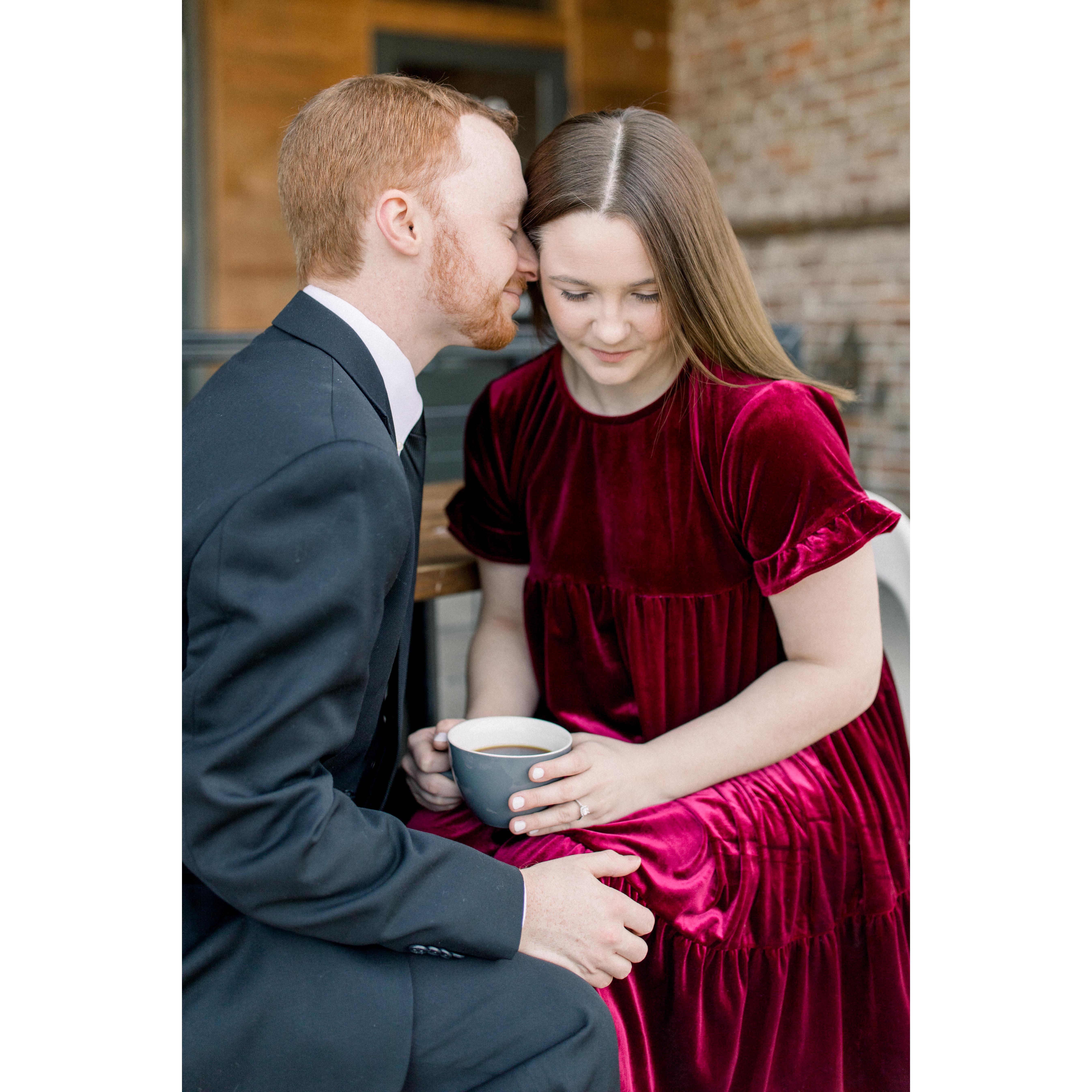 Engagement photos by the amazing Purposedly Given Photography!