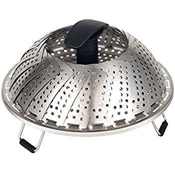 OXO Good Grips Stainless Steel Steamer with Extendable Handle