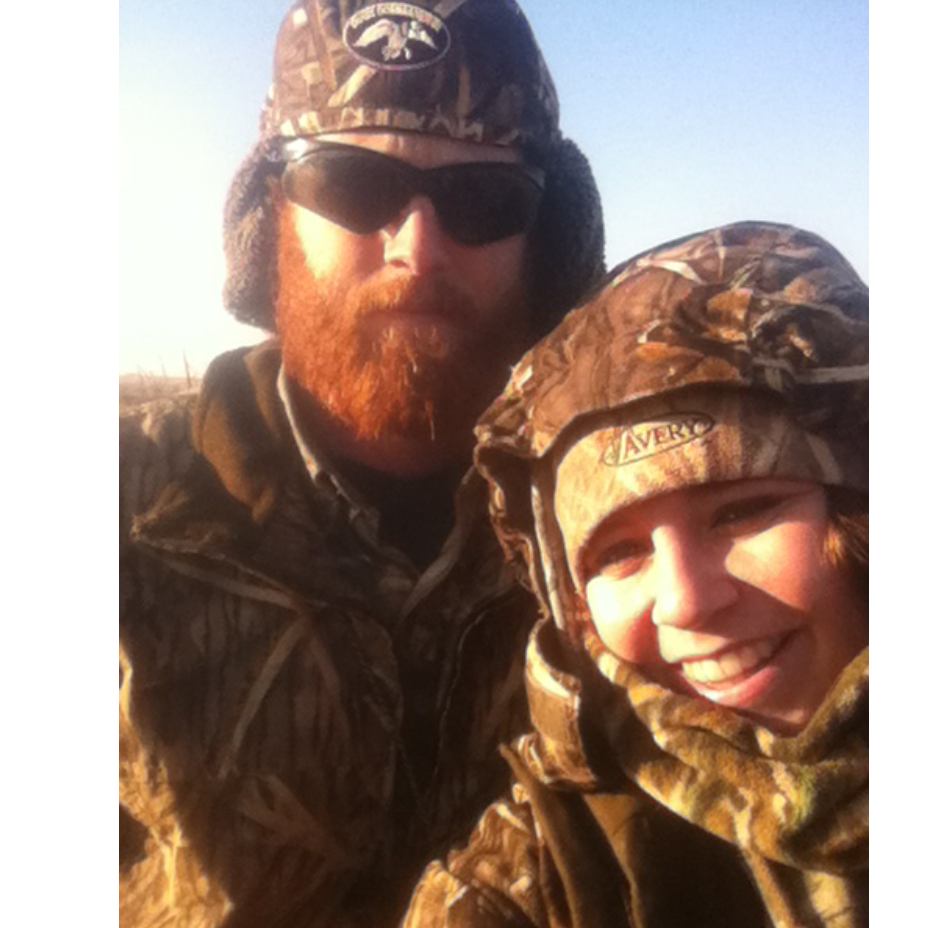 Bundled up Hunting