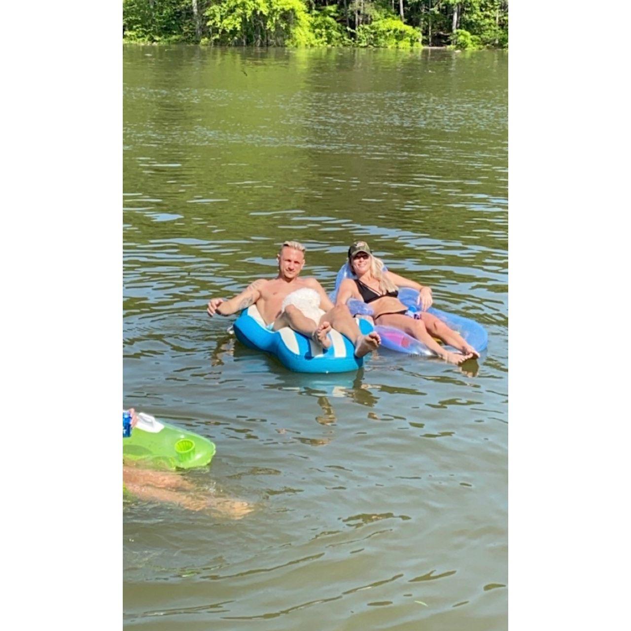 Covid spent at Ethan's lake
