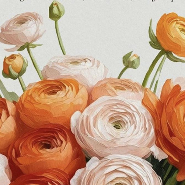 Wedding day flowers