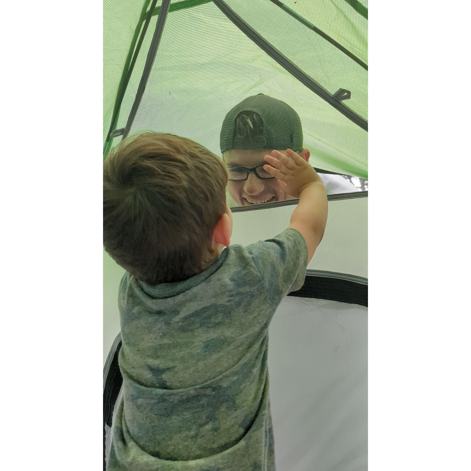 Peek-a-boo!
Camping at Gifford Pinchot State Park, PA
