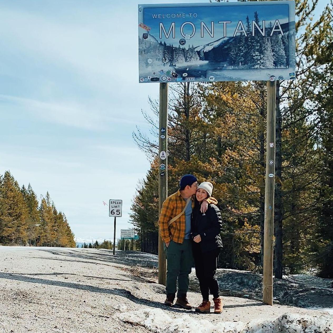 Over the years, we grew to love camping, hiking, going on adventures, and road trips. Our most amazing road trip yet was driving to Yellowstone National Park in Montana.
