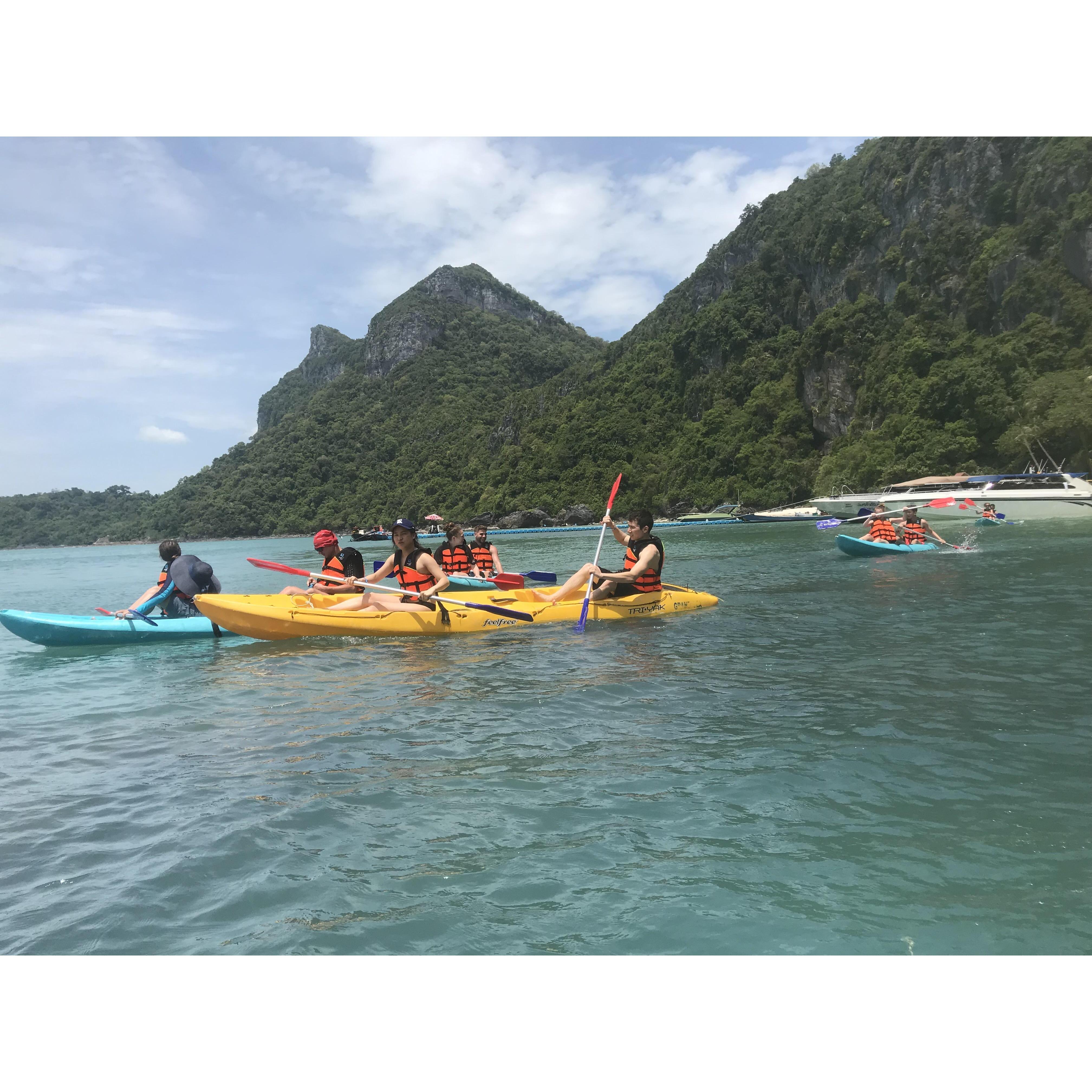 Kayaking in Koh Samui
